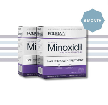 Loción foligain 2% 6 meses para mujeres