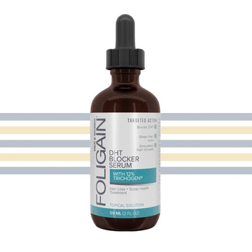 Sérum de bloqueur DHT Foligain avec 12% de trichogène - 59 ml
