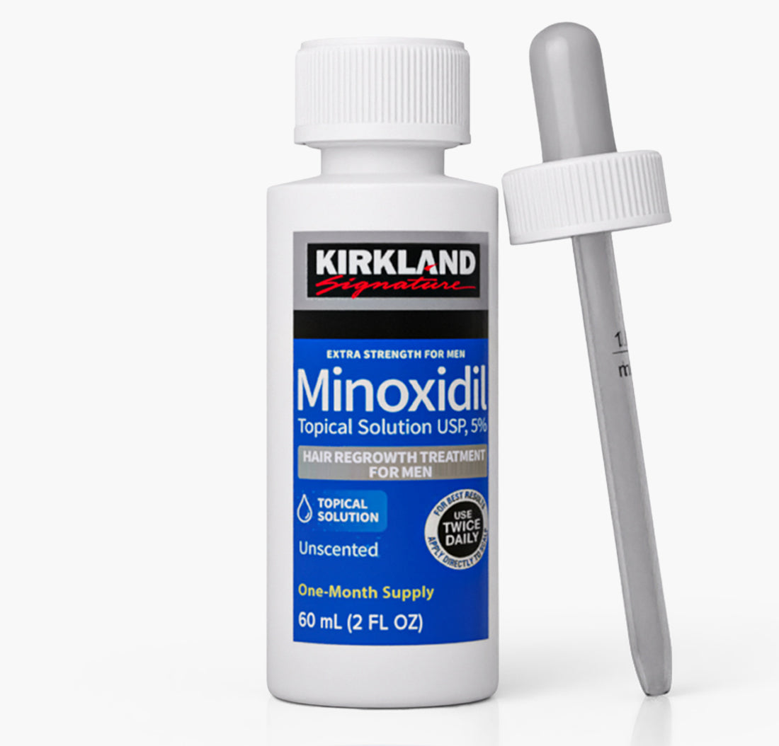 Loción Kirkland 5% 1 mes para hombres - Prueba