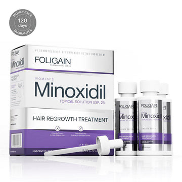 Foligain lotion 2% 3 mois pour les femmes