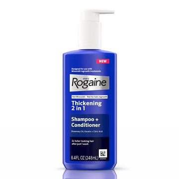 Men's ROGAINE Hair Thickening 2 in 1 Shampoo + Conditioner