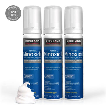 Minoxidil Foam 5% 3 Months For Men