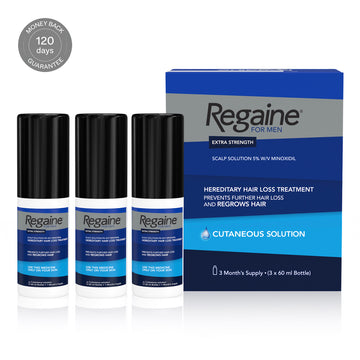 Regain Lotion 3 mois 5% pour les hommes